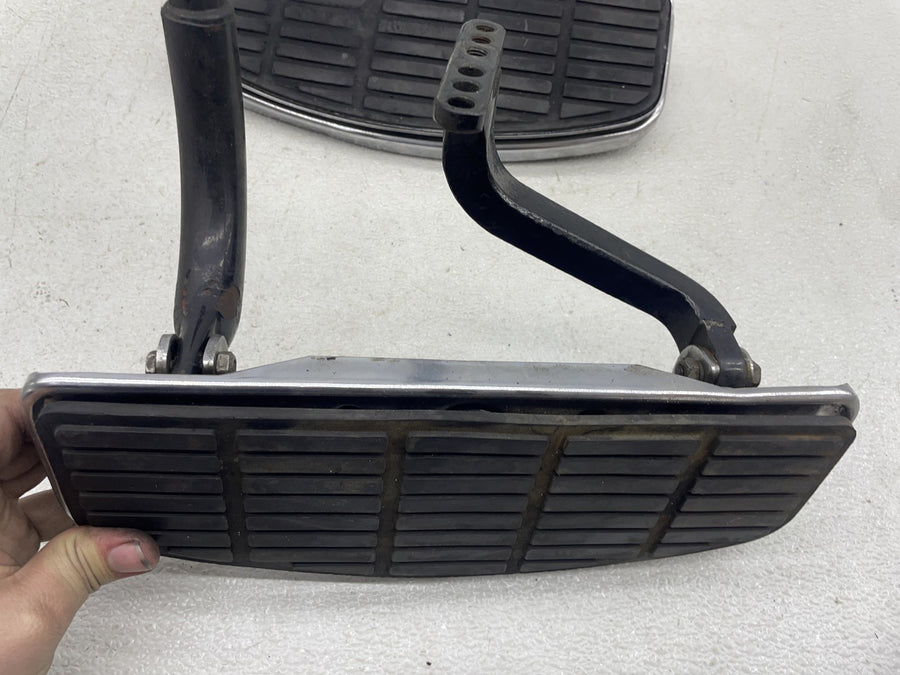 89-91 HARLEY-DAVIDSON ELECTRA GLIDE CLASSIC FLHTC FRONT FLOORBOARDS SET PAIR