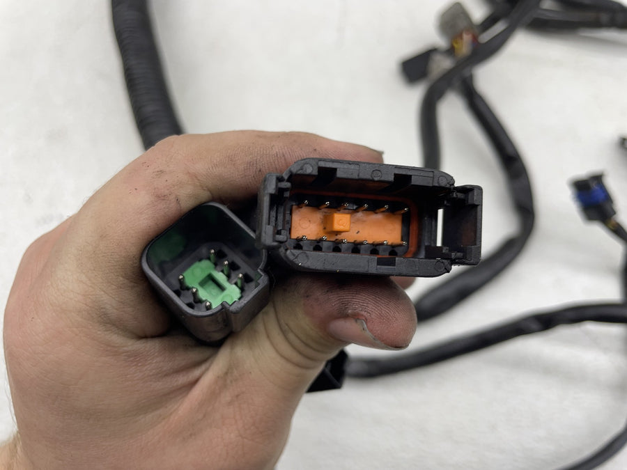 06-11 HARLEY-DAVIDSON DYNA STREET BOB FXDBI MAIN ENGINE WIRING HARNESS WIRES