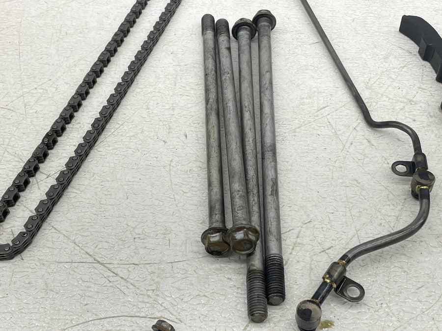 03-07 KAWASAKI PRAIRIE 360 ENGINE MOTOR PARTS HARDWARE GUIDES BOLTS CHAIN