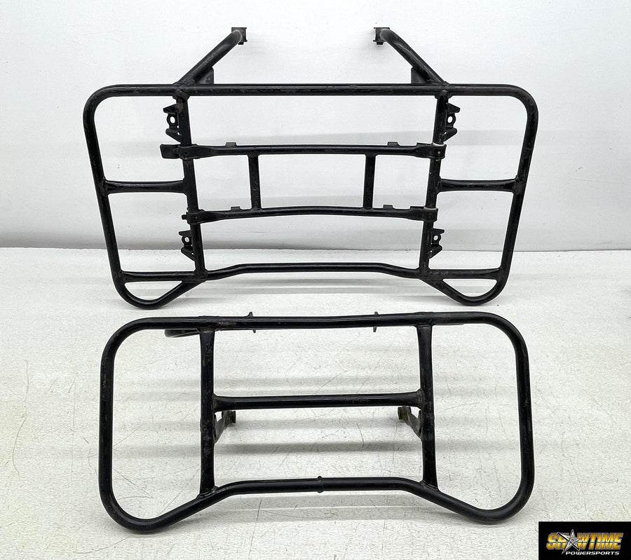 91-96 HONDA FOURTRAX 200 TRX200 TYPE II FRONT REAR CARRIER RACKS RACK PAIR