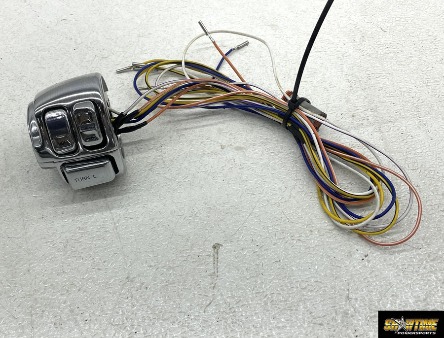 00-06 HARLEY-DAVIDSON SOFTAIL FXST LEFT SWITCH CONTROL HORN SIGNALS