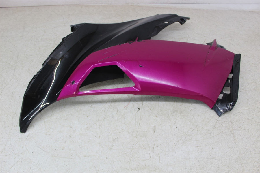 13-18 KAWASAKI ZX6R 636 LEFT MID UPPER FAIRING COWLING
