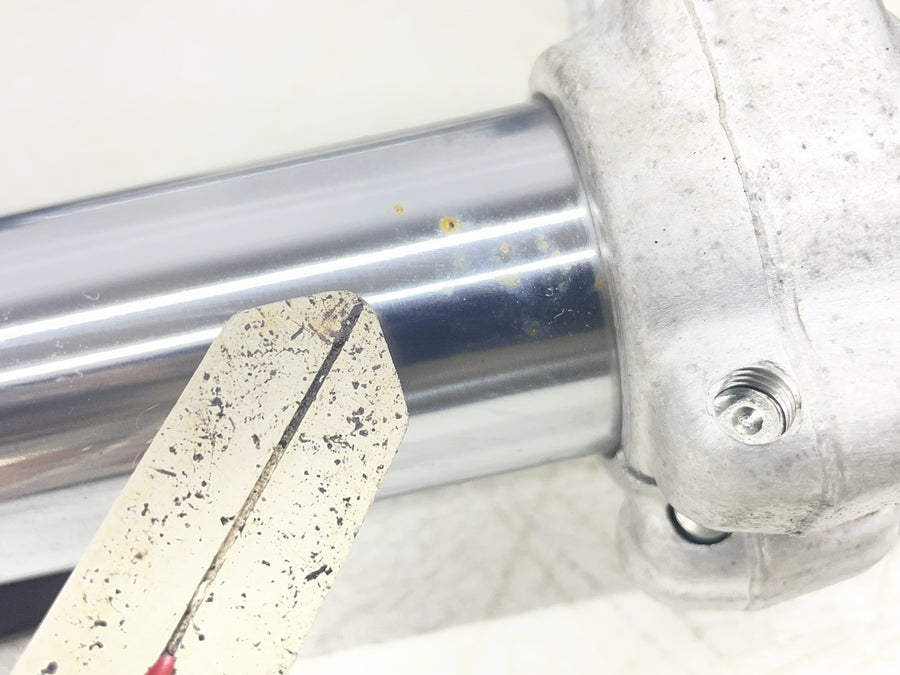 11-12 SUZUKI BANDIT GSX1250FA FRONT FORKS SUSPENSION TRIPLE TREE STRAIGHT