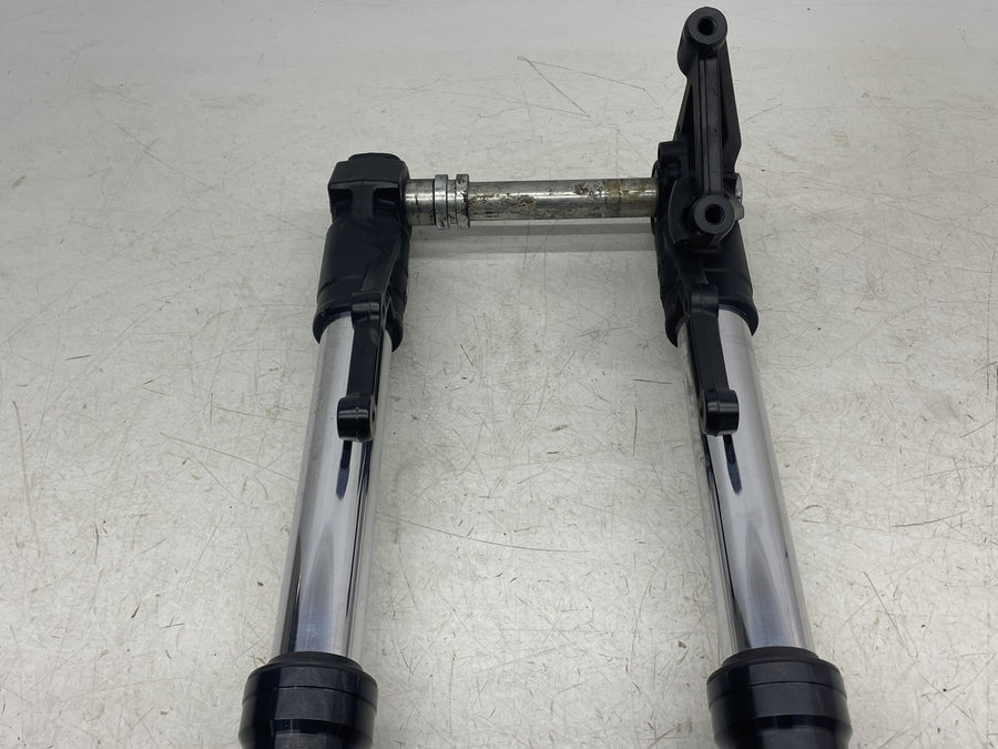 15-18 DUCATI SCRAMBLER 800 FRONT END FORKS SUSPENSION TRIPLE TREE STRAIGHT