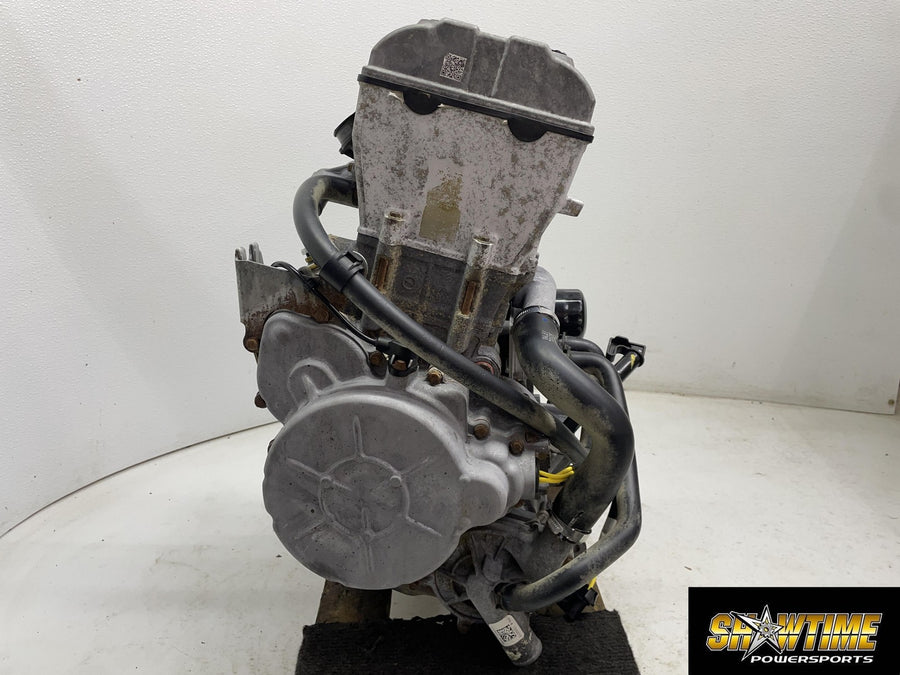 15-17 POLARIS RZR 900 ENGINE MOTOR CYLINDER HEAD CASES CRANK NICE RUNS CLEAN 2K