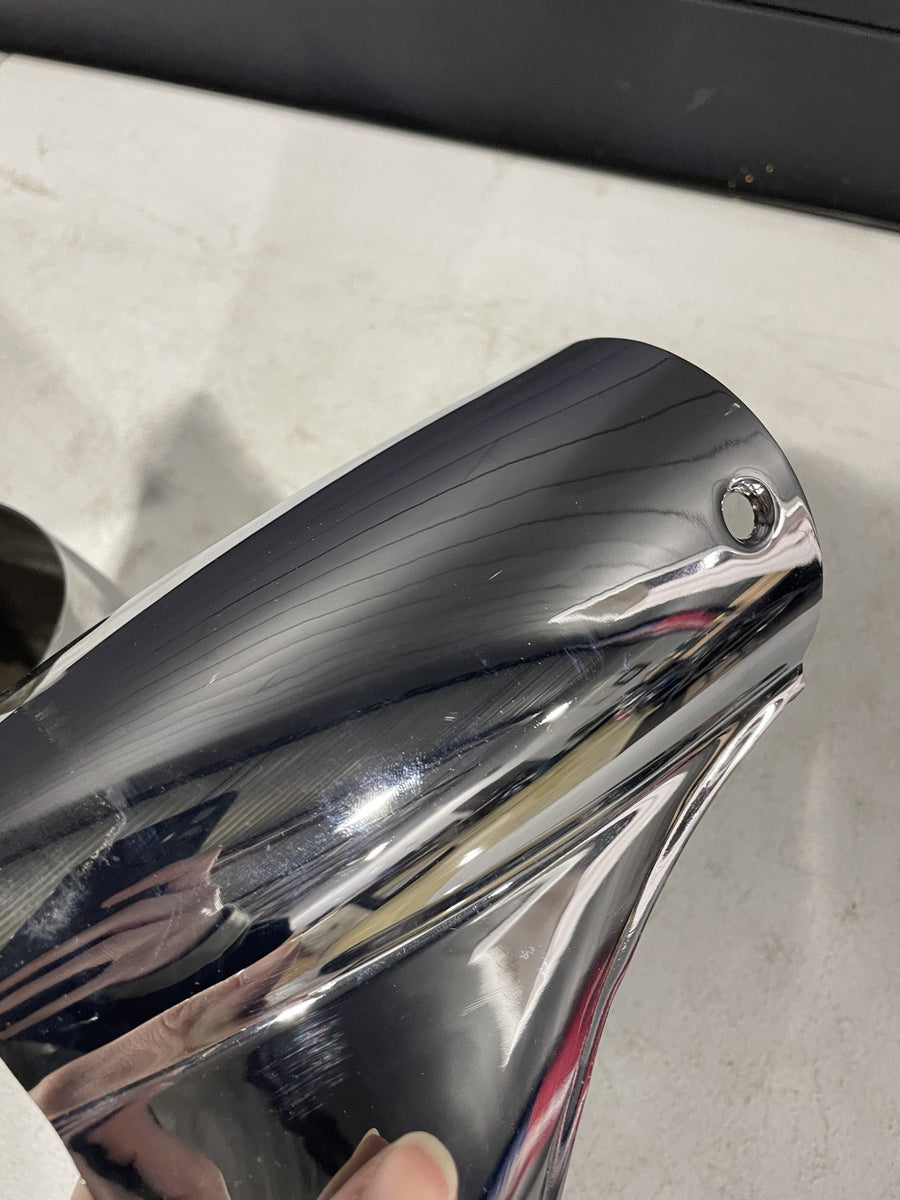 07-11 HARLEY-DAVIDSON ELECTRA GLIDE ROAD GLIDE ROAD KING FISHTAIL EXHAUST TIPS