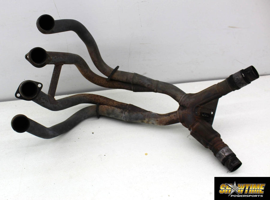 01-07 SUZUKI HAYABUSA EXHAUST HEADER HEAD PIPES MANIFOLD