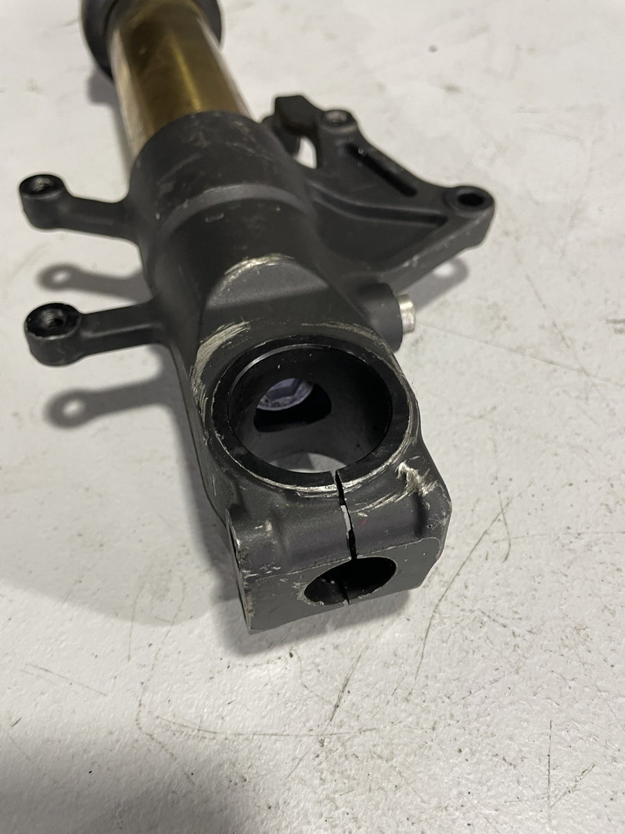 01-02 SUZUKI GSXR1000 LEFT FRONT FORK SHOCK SUSPENSION