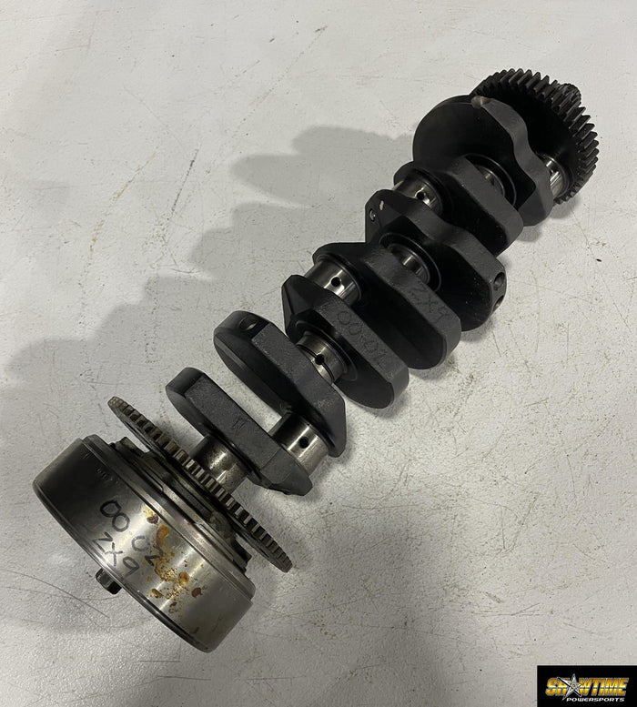 00-01 KAWASAKI NINJA ZX9R ENGINE MOTOR CRANKSHAFT CRANK SHAFT