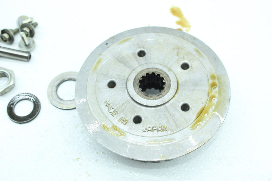 07-09 KAWASAKI VERSYS 650 KLE650 CLUTCH BASKET HUB PESSURE PLATE ASSY