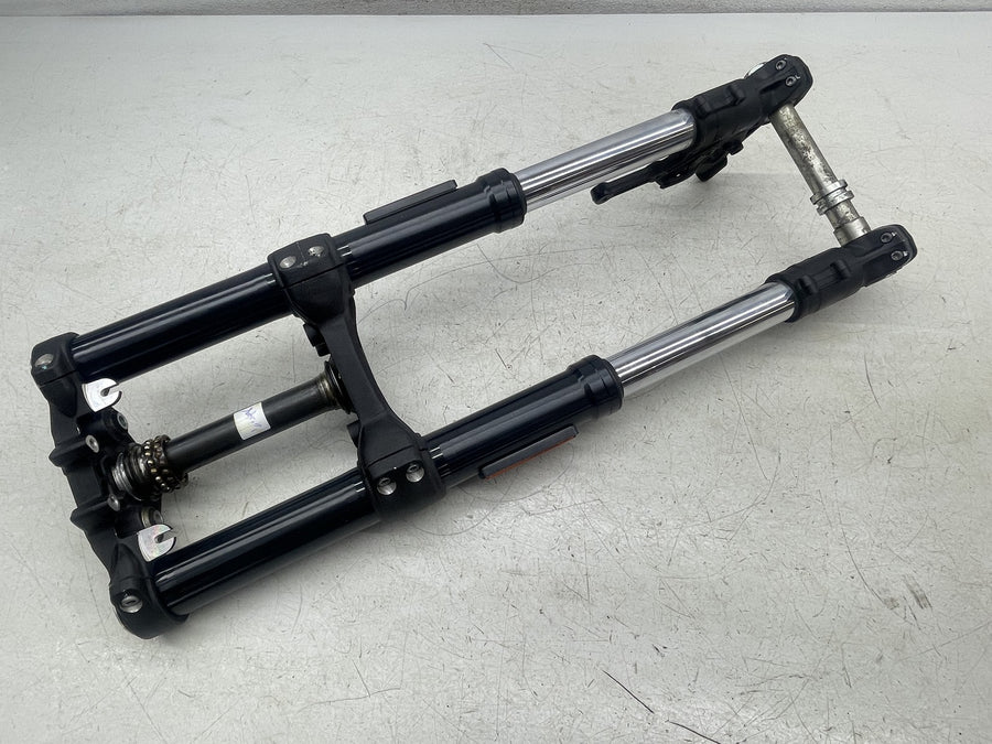 15-18 DUCATI SCRAMBLER 800 FRONT END FORKS SUSPENSION TRIPLE TREE STRAIGHT
