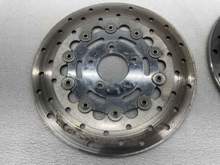 00-06 HARLEY-DAVIDSON ELECTRA GLIDE ULTRA CLASSIC SUNSTAR FRONT ROTOR SET PAIR