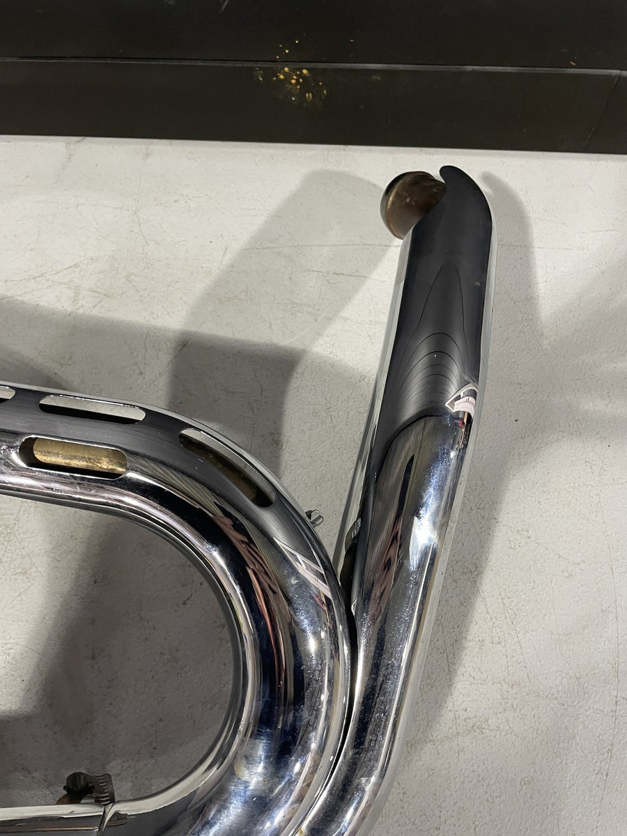 07-11 HARLEY-DAVIDSON DYNA WIDE GLIDE FXDWG MUFFLER EXHAUST SILENCER HEADER PIPE