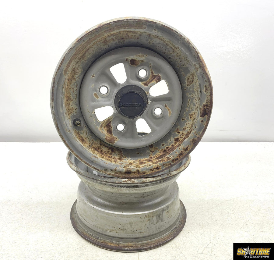 91-96 HONDA FOURTRAX 200 TRX200 TYPE II FRONT WHEELS RIMS 10x5.5
