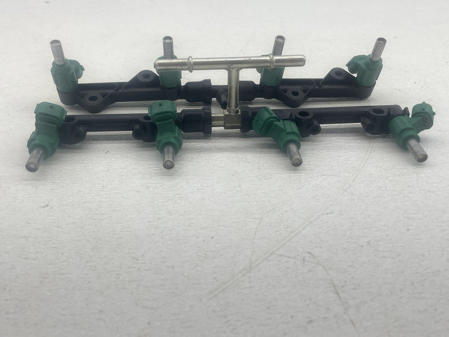 11-15 KAWASAKI NINJA ZX10R MAIN SECONDARY FUEL INJECTORS RAIL SET