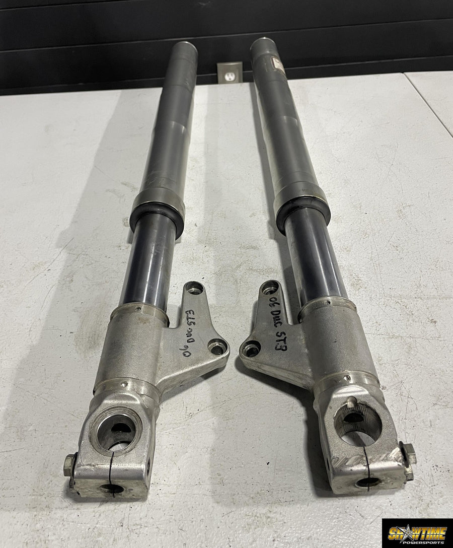 2007 DUCATI ST3 FRONT FORKS SHOCK SUSPENSION SET PAIR