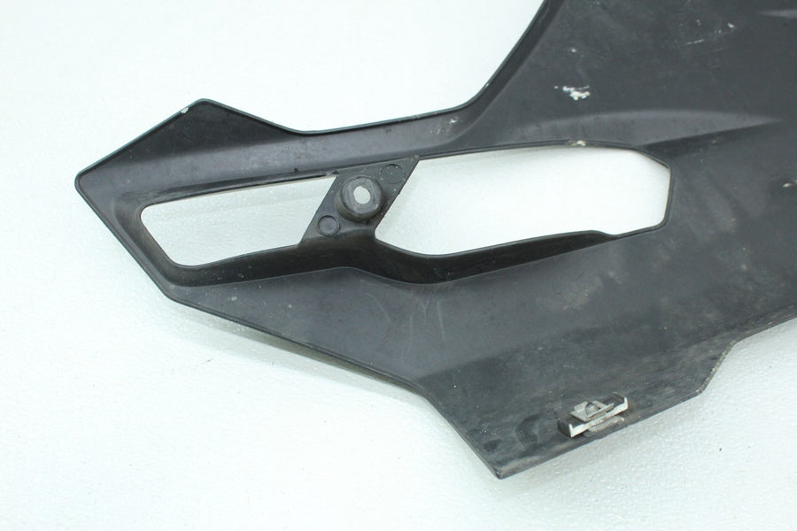 11-13 DUCATI 848 EVO RIGHT LEFT LOWER BOTTOM BELLY SIDE FAIRING COWL  48012302BK