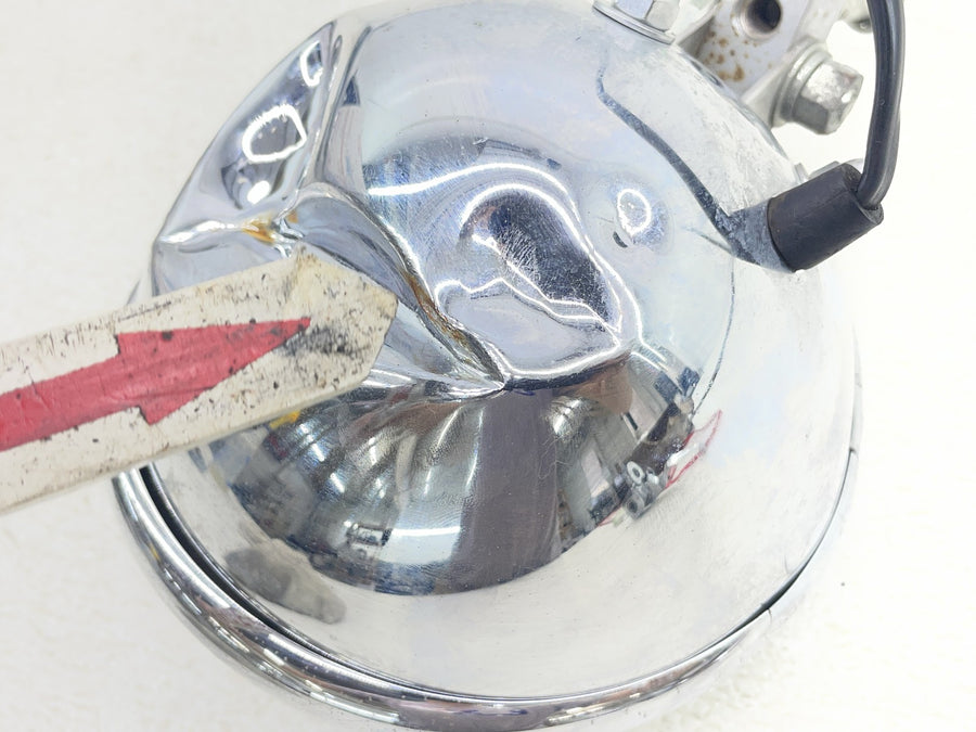 00-06 HARLEY-DAVIDSON SOFTAIL FXST  SINGLE HEADLIGHT HEAD LAMP LIGHT BUCKET