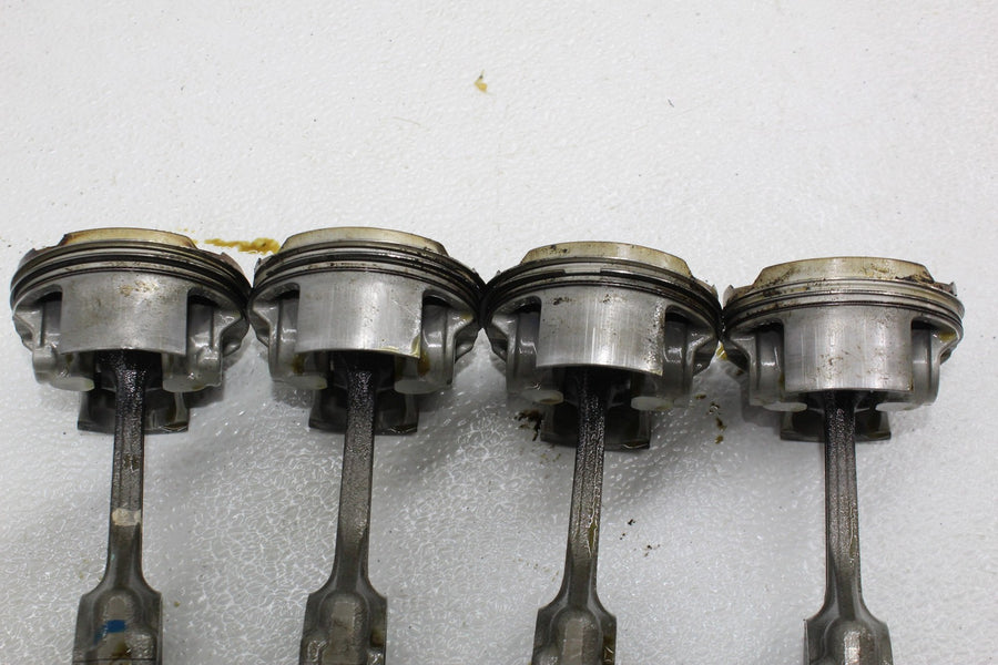 13-17 HONDA CBR600RR ENGINE MOTOR BLOCK PISTONS W/ CONNECTING RODS SET