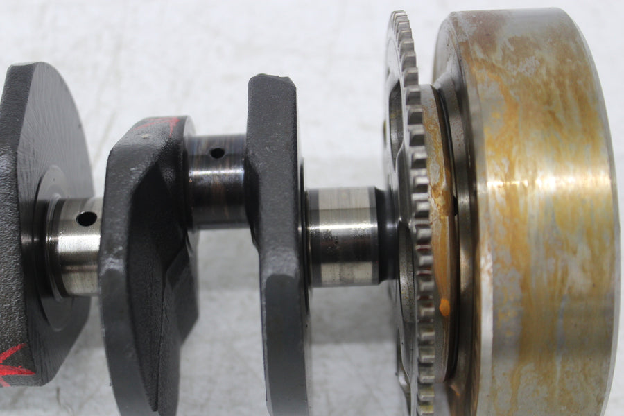 03-08 KAWASAKI ZZR600 ENGINE MOTOR CRANKSHAFT CRANK SHAFT W/ FLYWHEEL