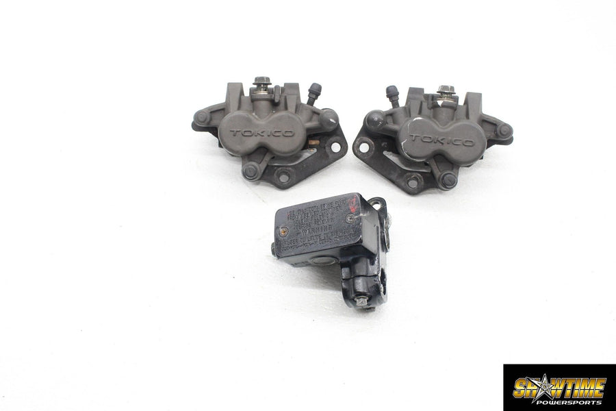 99-03 SUZUKI BANDIT 600 GSF600 RIGHT LEFT FRONT BRAKE CALIPER SET PAIR MASTER