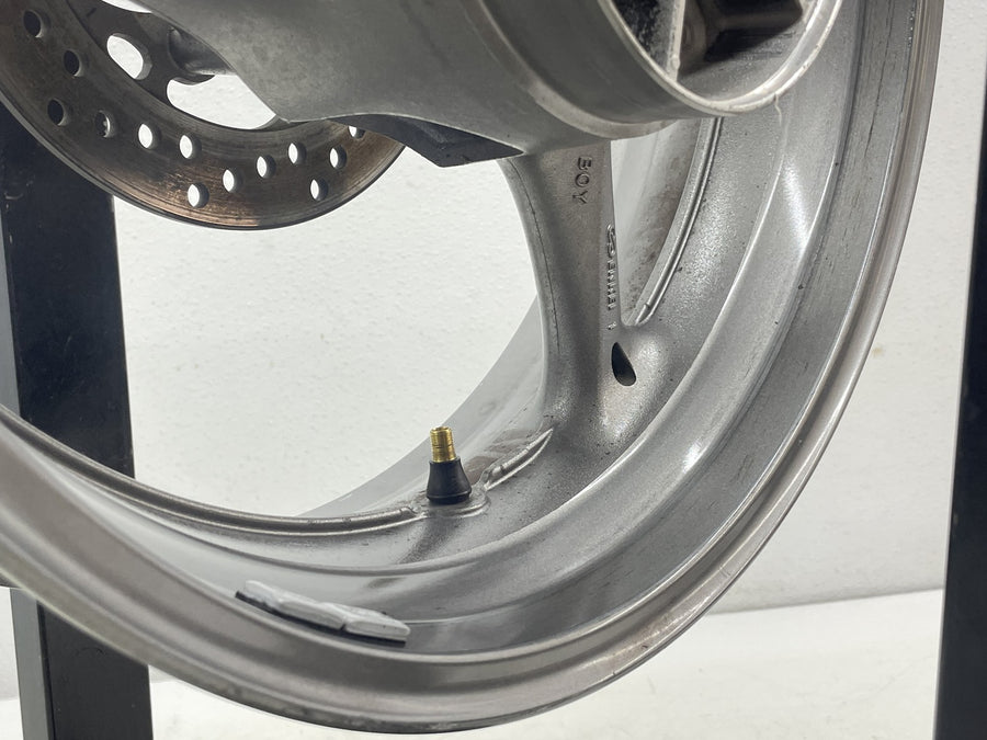 11-26 SUZUKI GSXR600 GSXR750 REAR BACK WHEEL RIM STRAIGHT 17X5.50