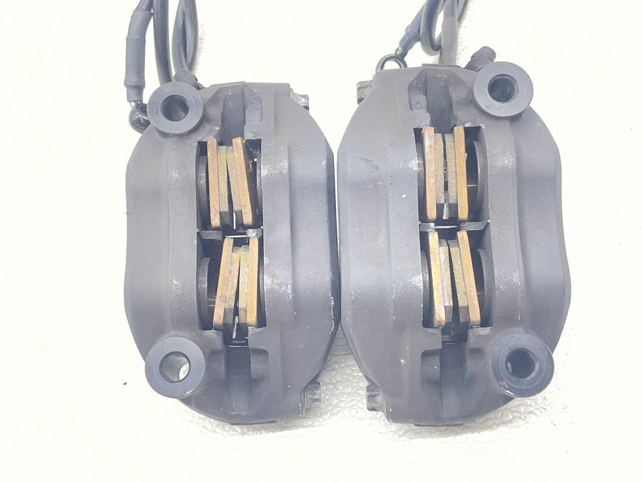 07-08 KAWASAKI NINJA ZX6R RIGHT LEFT FRONT BRAKE CALIPER SET PAIR CALIPERS