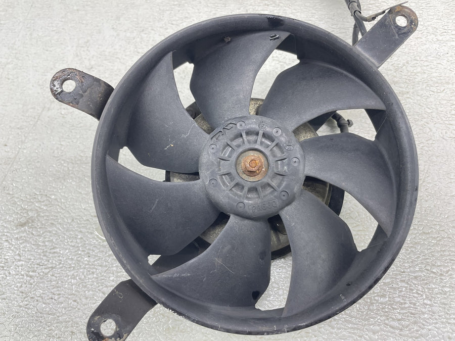 00-01 HONDA RVT1000R RC51 SP1 ENGINE RADIATOR COOLING FAN