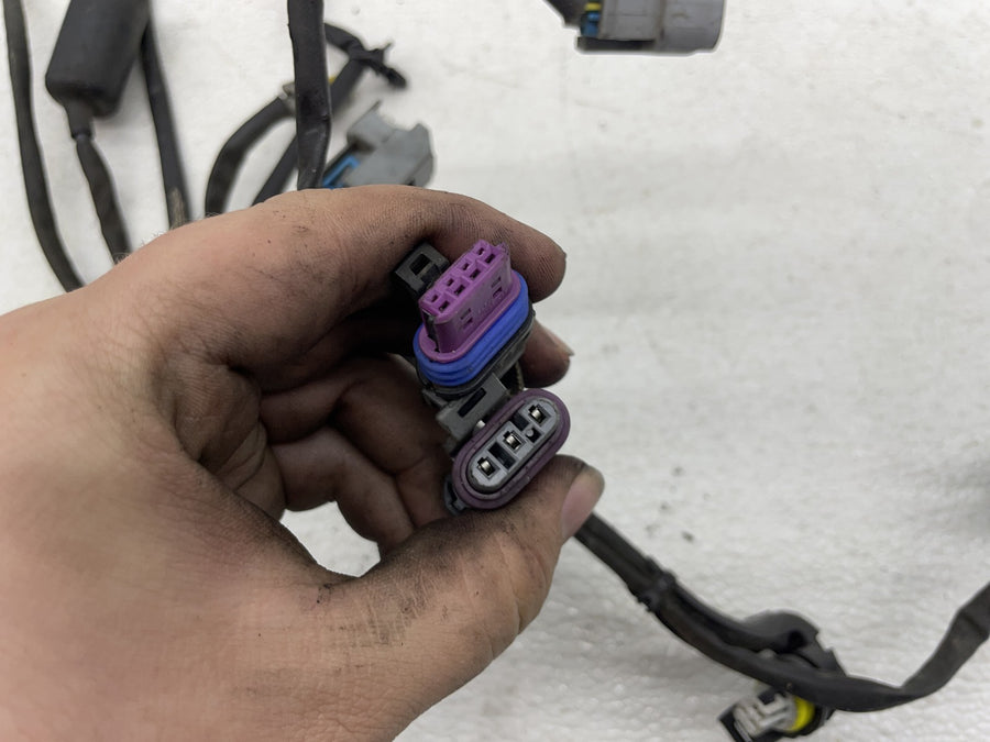 06-11 HARLEY-DAVIDSON DYNA STREET BOB FXDBI MAIN ENGINE WIRING HARNESS WIRES
