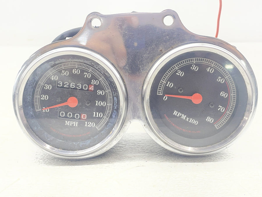 87-92 HARLEY-DAVIDSON LOW RIDER FXLR GAUGES METER SPEEDO TACH 32K