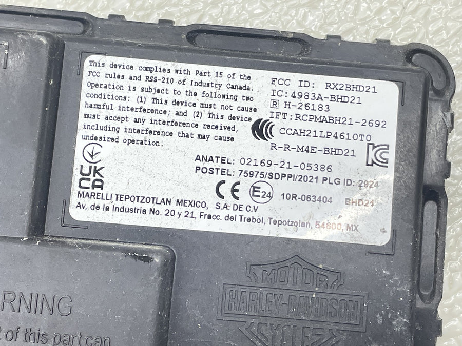 25-26 HARLEY-DAVIDSON NIGHTSTER RH975 OEM ECU BCM COMPUTER 41001557