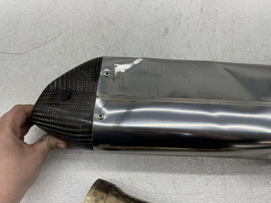 06-15 YAMAHA FZ1 YOSHIMURA EXHAUST PIPE MUFFLER SLIP ON CAN SILENCER