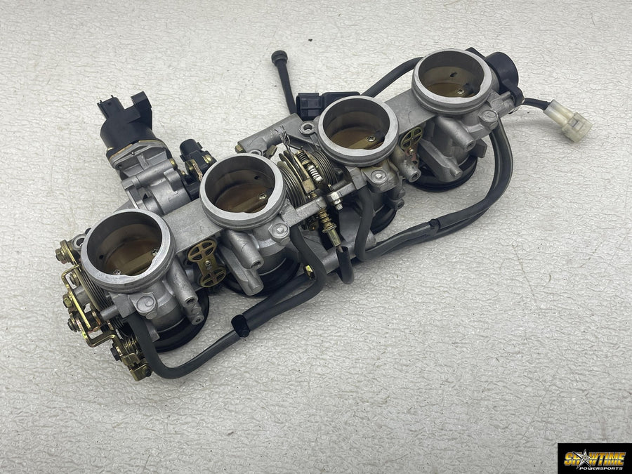 04-05 KAWASAKI NINJA ZX10R THROTTLE BODY BODIES TPS SENSOR