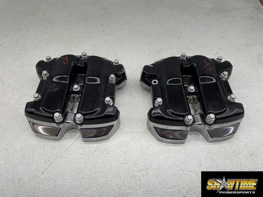 24-26 HARLEY-DAVIDSON STREET GLIDE M8 117CI ENGINE ROCKER BOXES VALVE COVERS SET