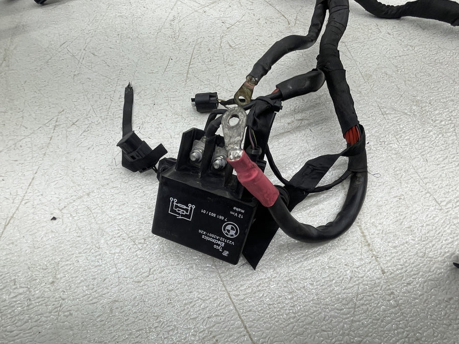 09-14 BMW F800R ABS MAIN ENGINE WIRING HARNESS MOTOR WIRE LOOM 7701244