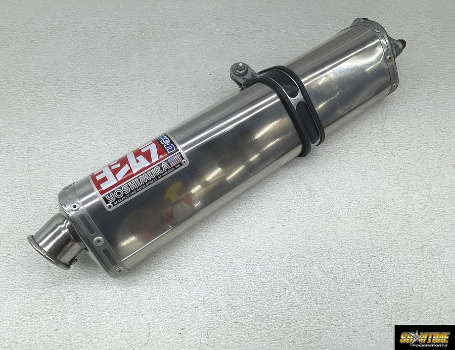 04-05 SUZUKI GSXR750 YOSHIMURA EXHAUST PIPE MUFFLER SLIP ON CAN SILENCER