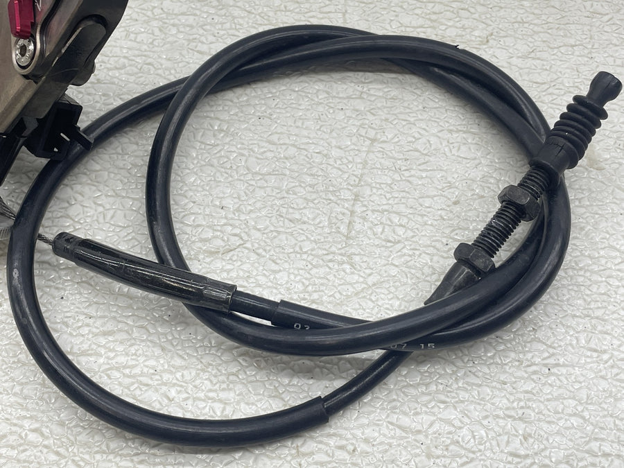 07-08 KAWASAKI NINJA ZX6R CLUTCH PERCH MOUNT LEVER CABLE  46076-0126