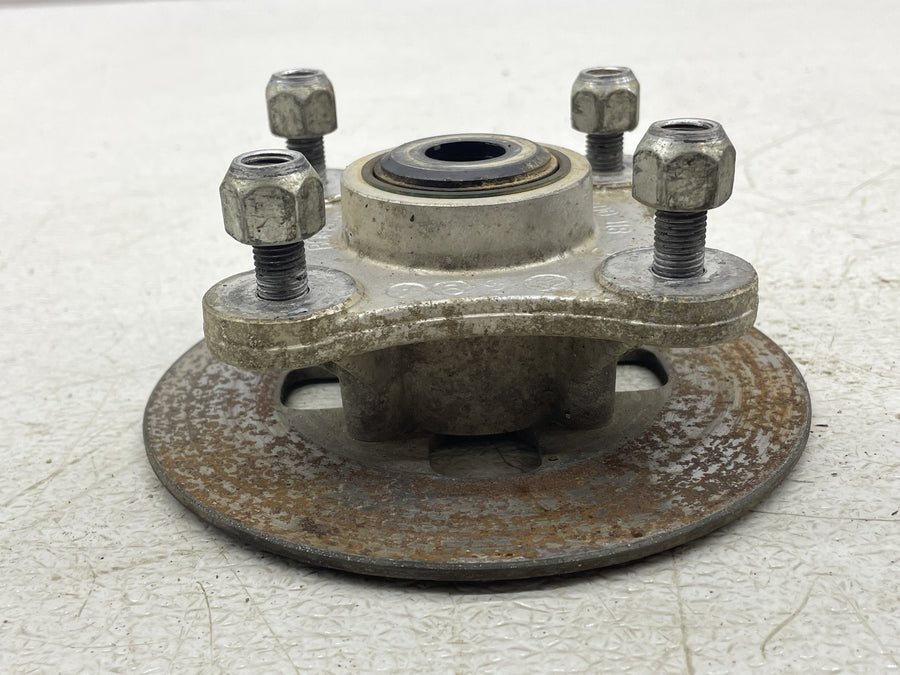 03-06 BOMBARDIER RALLY 200 REAR BACK FRONT WHEEL RIGHT LEFT HUBS HUB SET
