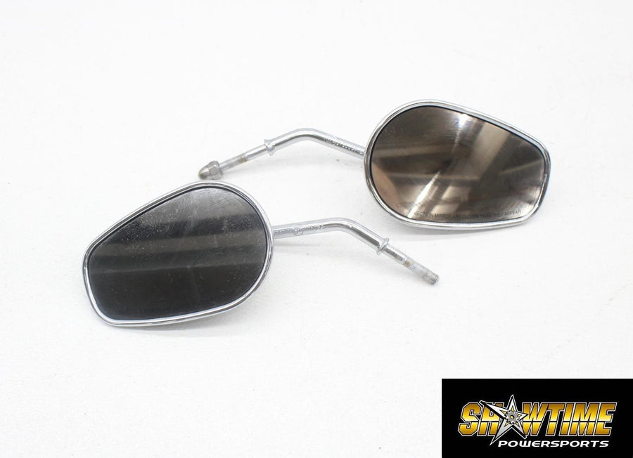 06-11 HARLEY-DAVIDSON DYNA STREET BOB EFI FXDBI REAR VIEW MIRRORS SET PAIR