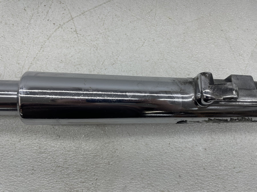 13 HARLEY-DAVIDSON ROAD GLIDE CVO CUSTOM FLTRXSE2 LEFT FRONT FORK SHOCK CHROME