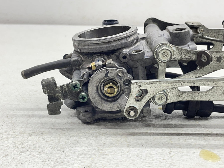 00-01 HONDA RVT1000R RC51 SP1 THROTTLE BODY BODIES TPS SENSOR