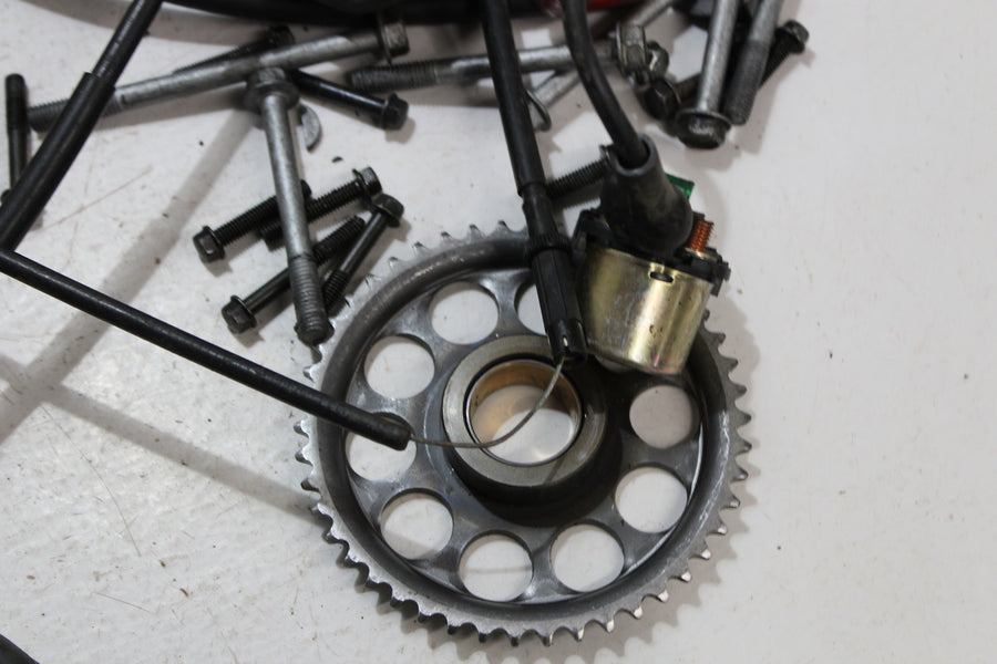 1993 KAWASAKI NINJA ZX6 ZX600E PARTS AND HARDWARE NUTS BOLTS