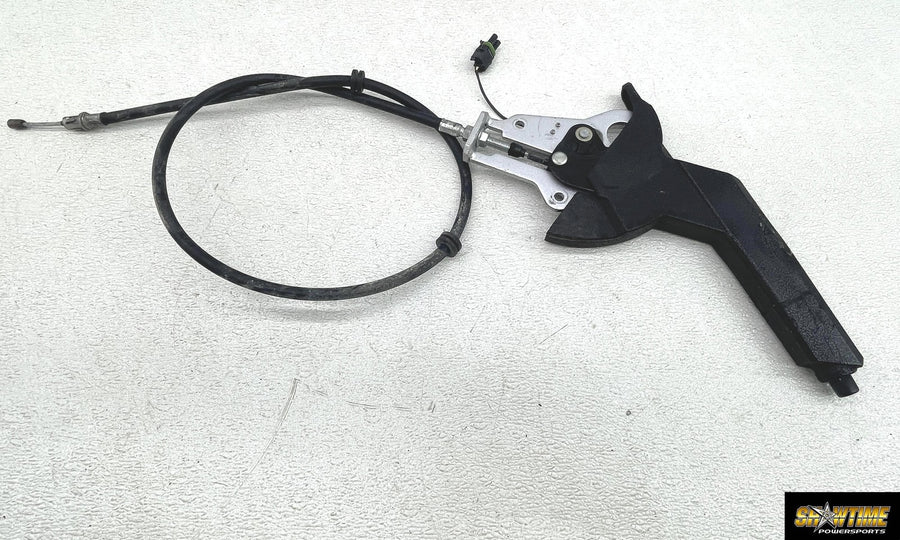 19 POLARIS SLINGSHOT SL EMERGENCY E PARKING BRAKE LEVER W/ CABLE