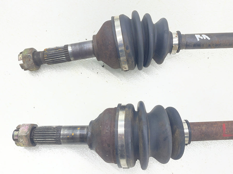 05-09 KAWASAKI BRUTE FORCE 750 KVF750 REAR BACK LEFT RIGHT DRIVE CV AXLES PIVOTS