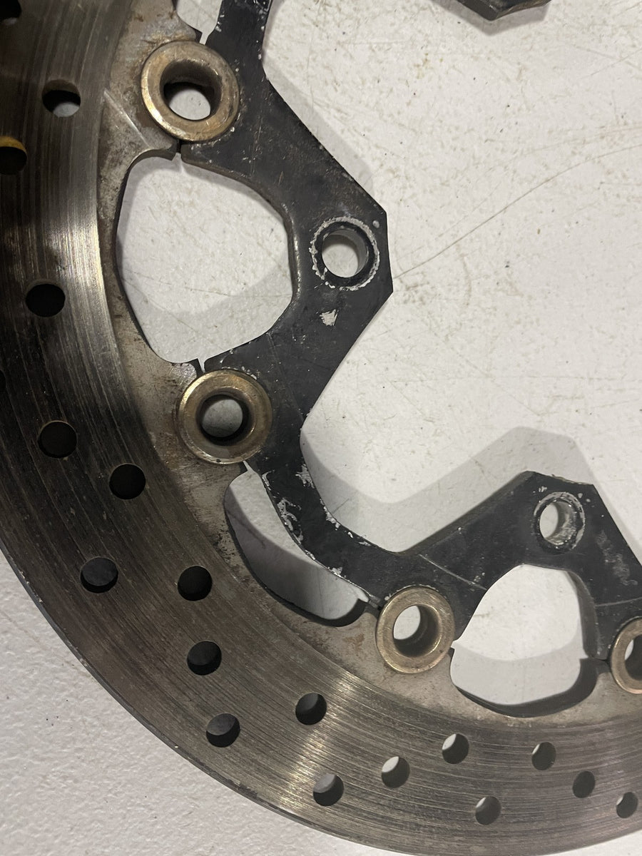 08-20 SUZUKI HAYABUSA FRONT LEFT RIGHT BRAKE ROTORS DISCS 59210-15H10