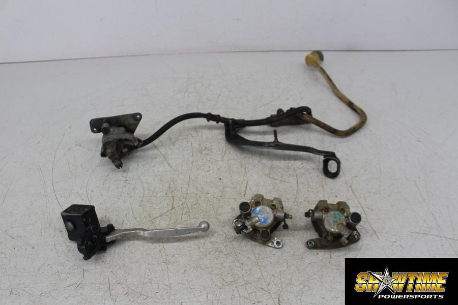 03-08 KAWASAKI KFX400 FRONT BRAKE MASTER CALIPER PAIR REAR MASTER LOT