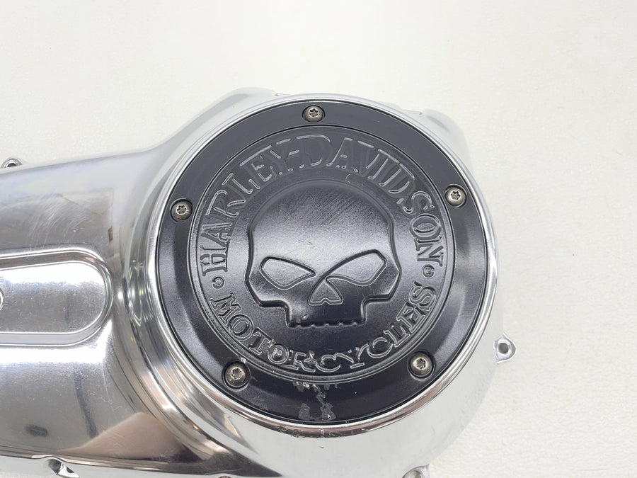 12-17 HARLEY-DAVIDSON DYNA LOW RIDER TC 103CI WILLIE G SKULL OUTER PRIMARY COVER