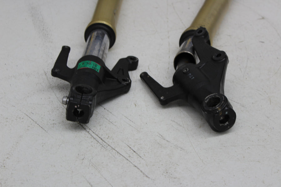 09-12 TRIUMPH STREET TRIPLE 675 FRONT FORKS SHOCK SUSPENSION SET PAIR