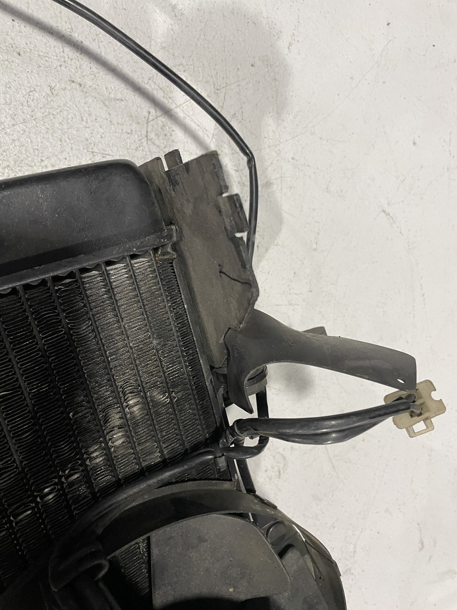 91-94 HONDA CBR600F2 ENGINE RADIATOR MOTOR COOLER COOLING RADIATER COOLING FAN