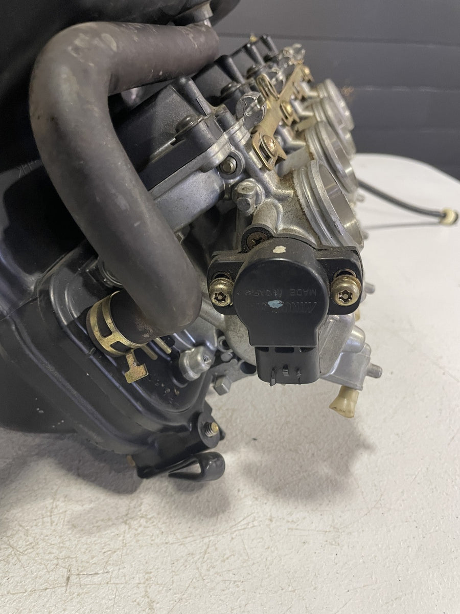 98-02 KAWASAKI NINJA ZX6R CARBS CARBURETORS AIRBOX TPS